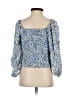 Hutch Blue 3/4 Sleeve Blouse Size S - photo 2