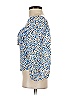 Hutch Blue 3/4 Sleeve Blouse Size S - photo 5