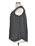 Terra & Sky 100% Polyester Black Sleeveless Blouse Size 0X - photo 5