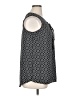 Terra & Sky 100% Polyester Black Sleeveless Blouse Size 0X - photo 4