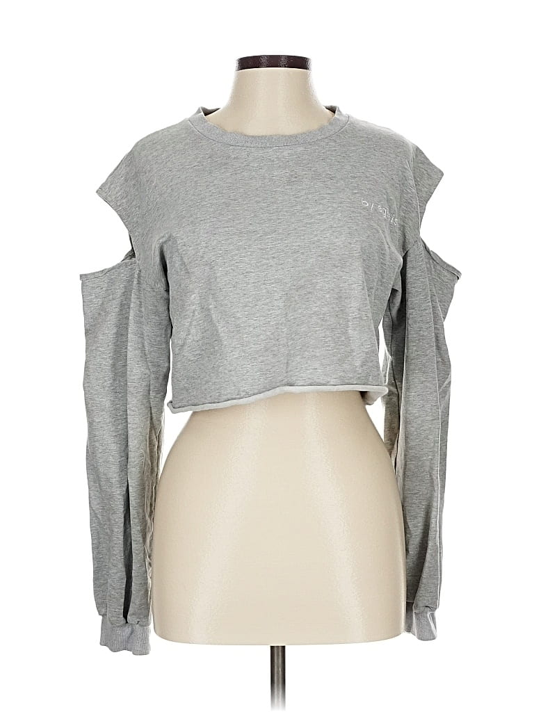 Pre-owned By Egreis Cardigan Sweater In Gray