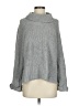 Leith Solid Gray Turtleneck Sweater Size XS - photo 1
