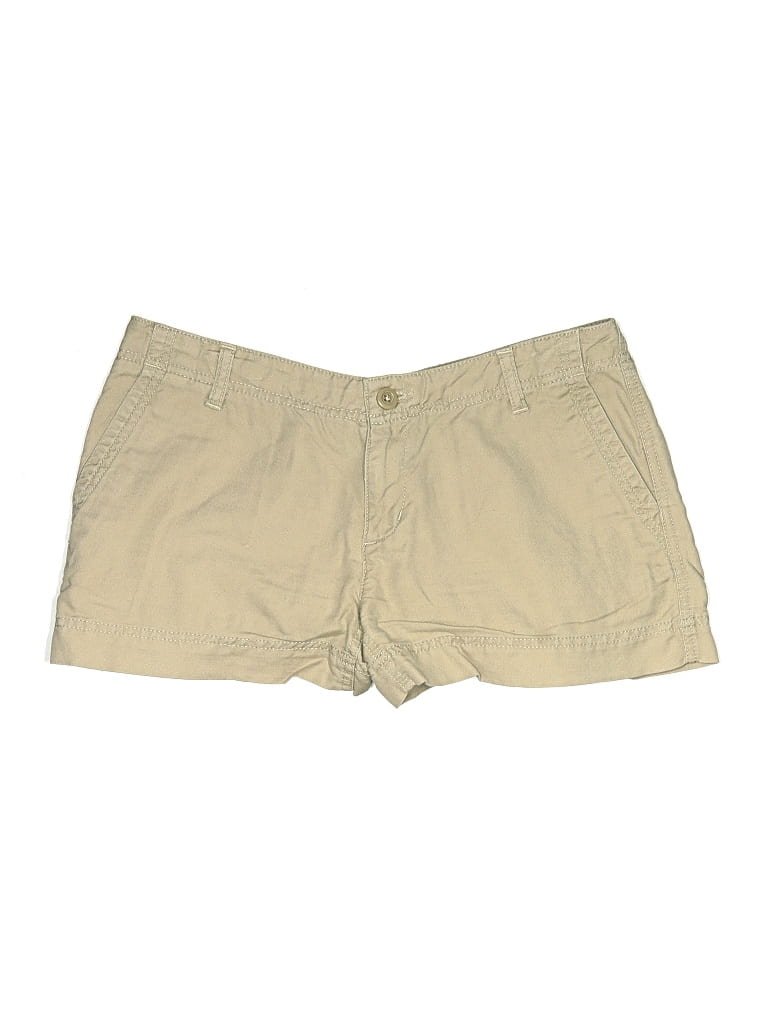 Pre-owned The North Face Khaki Shorts In Brown