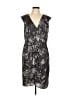 Ann Taylor LOFT 100% Polyester Camo Gray Cocktail Dress Size 12 - photo 1