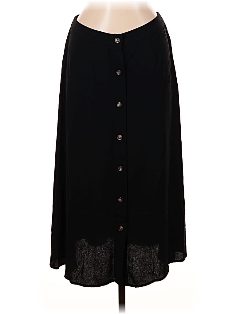 Pre-owned Lc Lauren Conrad Casual Skirt In Black