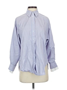 Line & Dot Long Sleeve Blouse