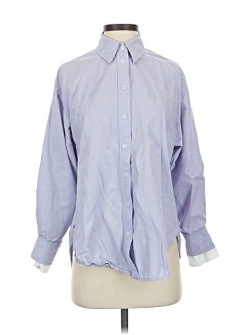 Line & Dot Long Sleeve Blouse (view 1)