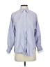 Line & Dot Stripes Blue Long Sleeve Blouse Size XS - photo 1