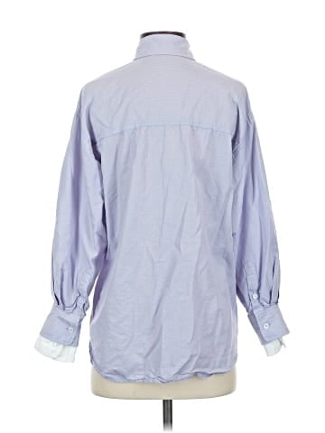 Line & Dot Long Sleeve Blouse (view 2)