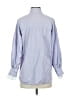 Line & Dot Stripes Blue Long Sleeve Blouse Size XS - photo 2
