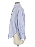 Line & Dot Stripes Blue Long Sleeve Blouse Size XS - photo 5