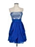 Aqua Blue Cocktail Dress Size 2 - photo 1