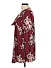 SeSe Code Burgundy Casual Dress Size L - photo 5