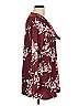SeSe Code Burgundy Casual Dress Size L - photo 4