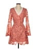 Alexia Admor 100% Polyester Orange Cocktail Dress Size S - photo 1
