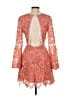 Alexia Admor 100% Polyester Orange Cocktail Dress Size S - photo 2