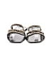 JLo by Jennifer Lopez Silver Black Sandals Size 6 - photo 2