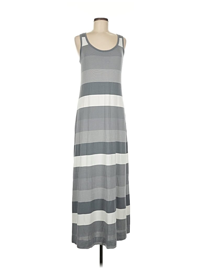Pre-owned Ny & C Casual Dress In Gray