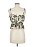 Parker 100% Polyester Green Sleeveless Blouse Size 8 - photo 2