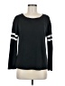 Peyton Jensen Black Long Sleeve T-Shirt Size M - photo 1
