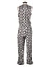 Veronica M. Paisley Silver Jumpsuit Size S - photo 2