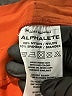 Alphalete Athletics Color Block Orange Track Pants Size XS - photo 7