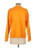 Zara Solid Orange Pullover Sweater Size S - photo 2