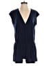 BCBGeneration Solid Blue Romper Size S - photo 1