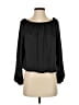 Bailey 44 100% Polyester Black Long Sleeve Blouse Size XS - photo 1