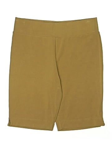 Logo Layers Khaki Shorts (view 1)