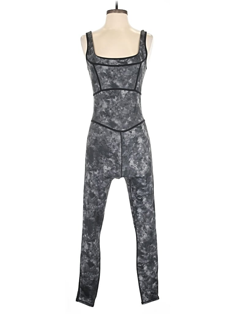 Pre-owned Fabletics Jumpsuit In Gray