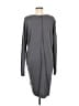 Everleigh Solid Gray Casual Dress Size M - photo 2
