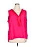 Tahari Pink Sleeveless Blouse Size 2X - photo 1
