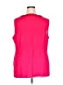 Tahari Pink Sleeveless Blouse Size 2X - photo 2
