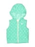 Carter's 100% Polyester Hearts Green Vest 6-9 MO / 9 MO - photo 1