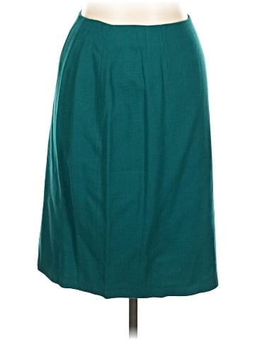 Linda Allard Ellen Tracy Wool Skirt (view 1)