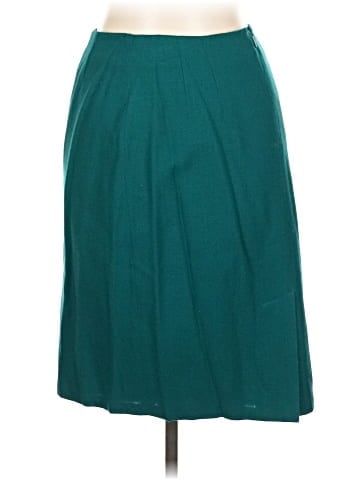 Linda Allard Ellen Tracy Wool Skirt (view 2)