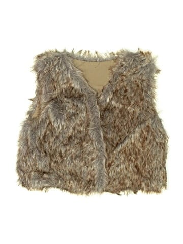 T.J. Maxx Faux Fur Vest (view 1)