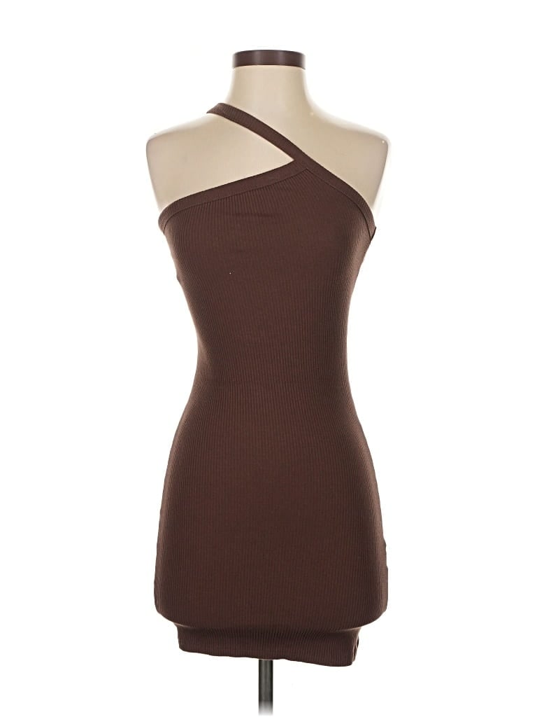 Pre-owned Cotton On Cocktail Dress In Brown