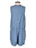 Gap 100% Lyocell Solid Blue Romper Size XS - photo 2