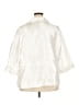 Dana Kay 100% Polyester Solid White Blazer Size 24 - photo 2