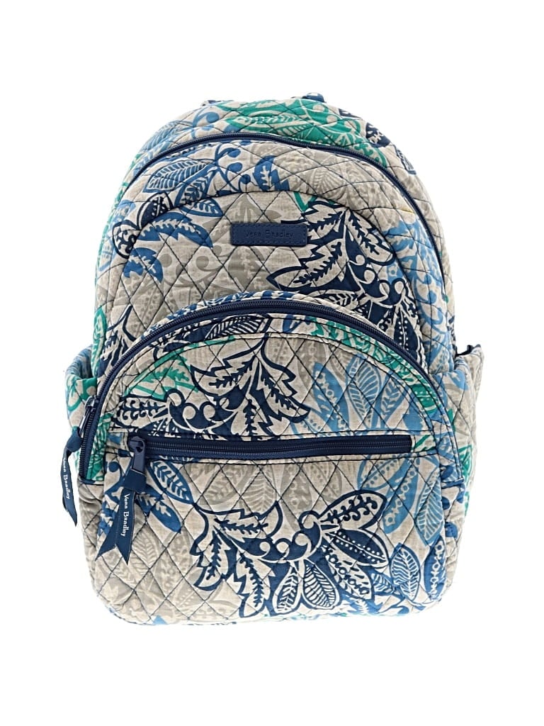 Pre-owned Vera Bradley Backpack In Blue