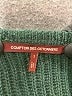 Comptoir des Cotonniers Chevron-herringbone Green Pullover Sweater Size Sm (1) - photo 7