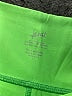 Lezat Solid Green Athletic Shorts Size L - photo 3