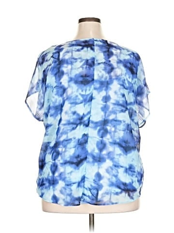 Live and Let Live Short Sleeve Blouse (view 2)