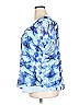 Live and Let Live 100% Polyester Blue Short Sleeve Blouse Size 2X - photo 5
