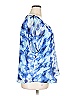 Live and Let Live 100% Polyester Blue Short Sleeve Blouse Size 2X - photo 4
