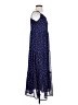 Halogen 100% Polyester Stars Blue Casual Dress Size S - photo 4
