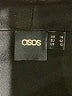 ASOS 100% Polyester Solid Black Jumpsuit Size 10 - photo 4