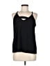 Bar III Black Sleeveless Top Size M - photo 1